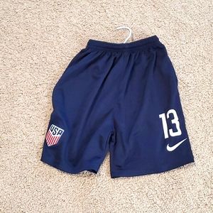 Alex Morgan soccer shorts